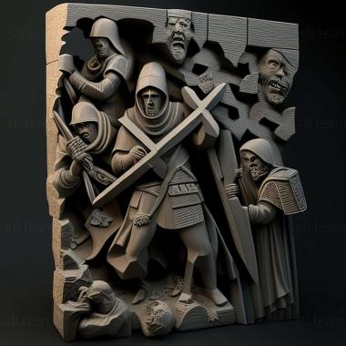 3D model Stronghold Crusaders Extreme game (STL)